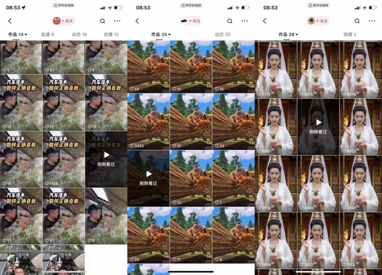 狗熊岭快手连怼技术，好物，涨粉都可以连怼-宝藏屋创业网
