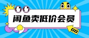 外面收费998的闲鱼低价充值会员搬砖玩法号称日入200+-宝藏屋创业网