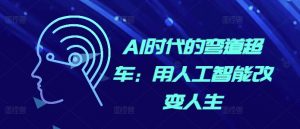 AI时代的弯道超车:用人工智能改变人生-宝藏屋创业网