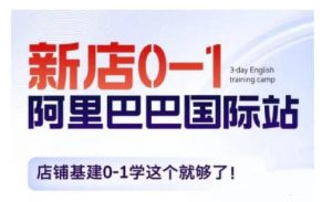阿里巴巴国际站新店0-1,店铺基建0-1学这个就够了-宝藏屋创业网