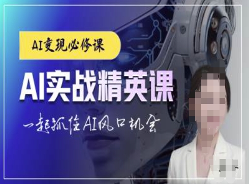 AI实战精英课，chatgptAI实战教程，一起抓住AI风口的机会-宝藏屋创业网