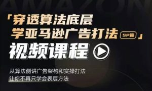 穿透算法底层,学亚马逊广告打法SP篇,从算法侧讲广告架构和实操打法,让你不再只学会表层方法-宝藏屋创业网
