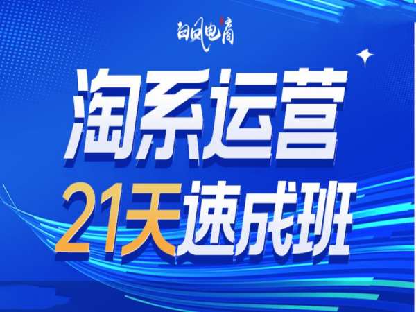 淘系运营21天速成班35期，年前最后一波和2025方向-宝藏屋创业网