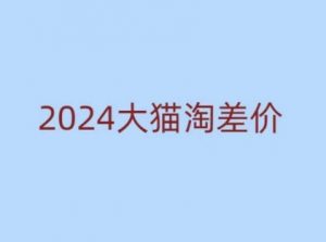 2024版大猫淘差价课程,新手也能学的无货源电商课程-宝藏屋创业网