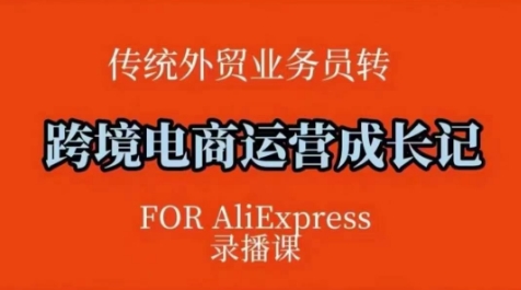 跨境电商速卖通运营课，​运营方法论+后台实操，逻辑清晰-宝藏屋创业网