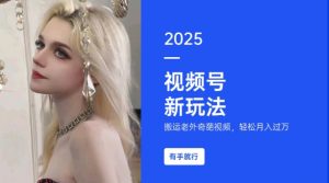 搬运老外奇葩视频,撸视频号分成计划收益,每天只需一小时,新手小白轻松月入过W-宝藏屋创业网