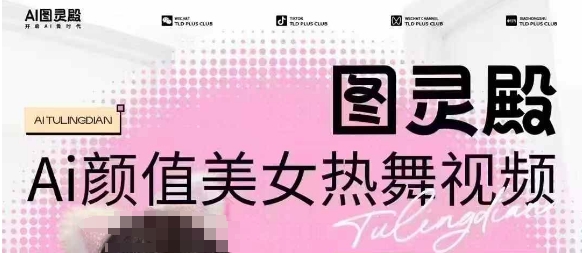 全网首发，原价988图灵殿AI颜值美女热舞视频，云端生图，轻松过原创-宝藏屋创业网