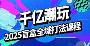 2025盲盒全域全套打法课,盲盒起号、选品、话术、私域等-宝藏屋创业网