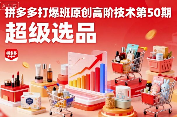 https://wc.yk520.top/wp-content/uploads/2025/09/20250917001034-68c9fc7a75240.jpeg 拼多多打爆班原创高阶技术第50期,超级选品