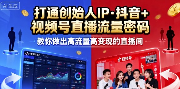 https://wc.yk520.top/wp-content/uploads/2025/09/20250921121036-68cfeb3c67d32.jpeg 25年直播9-10两期线下课,打通创始人IP,抖音+视频号直播流量密码,教你做出高流量高变现的直播间
