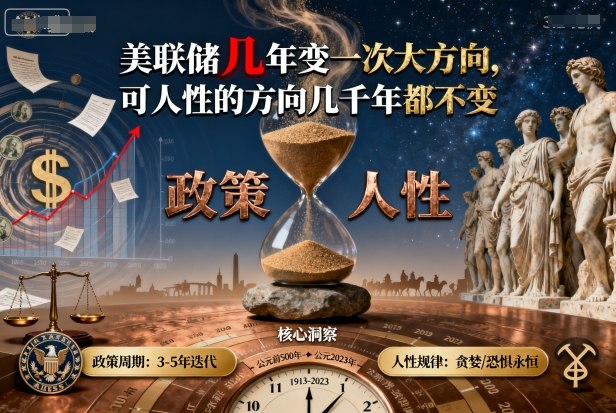 https://wc.yk520.top/wp-content/uploads/2025/09/20250925082032-68d4fb504d73f.jpeg 付费文章:美联储几年变一次大方向,可人性的方向几千年都不变