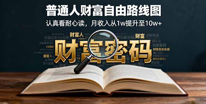 https://wc.yk520.top/wp-content/uploads/2025/10/20251003041016-68df4ca820b6e.jpeg 某付费文:普通人财富自由路线图,认真看耐心读,月收入从1w提升至10w+