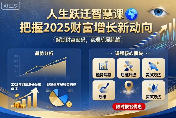 https://wc.yk520.top/wp-content/uploads/2025/10/20251009021031-68e71997bd173.jpeg 人生跃迁智慧课,把据2025财富增长新动向
