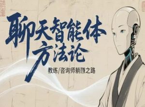 聊天智能体方法论-咨询师教师个人IP教程,咨询师教练躺賺之路-宝藏屋创业网
