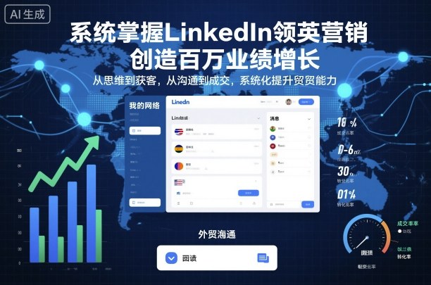 https://wc.yk520.top/wp-content/uploads/2025/10/20251013022032-68ec61f00bfa3.jpeg 系统掌握LinkedIn领英营销,创造百万业绩增长,从思维到获客,从沟通到成交,系统化提升外贸能力