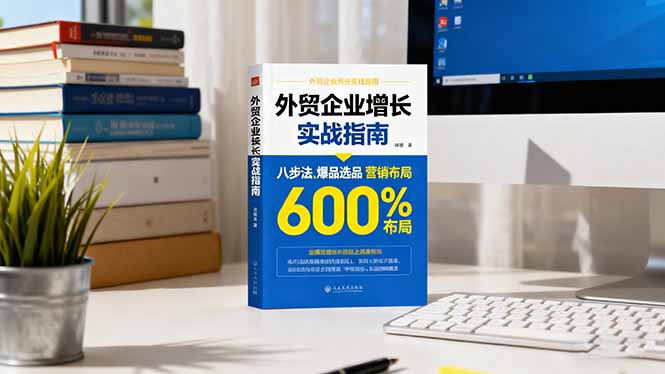 外贸企业增长实战指南，八步法、爆品选品、营销布局，业绩增长300%-宝藏屋创业网