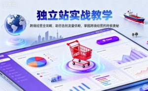 独立站实战教学,跨境经营全攻略,助您告别流量依赖,掌握跨境经营的终极奥-宝藏屋创业网