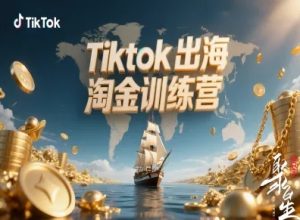 Tiktok出海淘金训练营,跨境电商TK实战变现-宝藏屋创业网