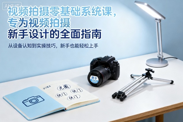 https://wc.yk520.top/wp-content/uploads/2025/10/20251023022041-68f990f9eb44e.jpeg 视频拍摄零基础系统课,专为视频拍摄新手设计的全面指南