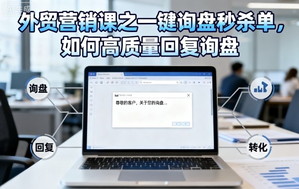 https://wc.yk520.top/wp-content/uploads/2025/10/20251023022046-68f990fecc8d1.jpeg 外贸营销课之一键询盘秒杀单,如何高质量回复询盘
