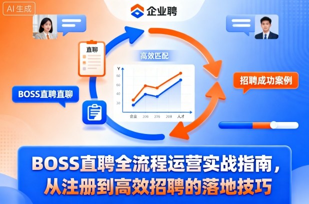 BOSS直聘全流程运营实战指南，从注册到高效招聘的落地技巧-宝藏屋创业网