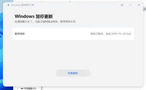 Windows暂停更新工具v1.0.0.5 单文件版本-宝藏屋创业网