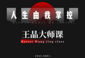 王晶大师课:流量破局-人生由我掌控-宝藏屋创业网