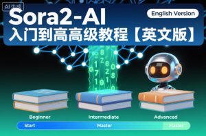 Sora2-AI入门到高级教程【英文版】-宝藏屋创业网
