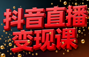 逍遥老师·抖音直播变现课-宝藏屋创业网