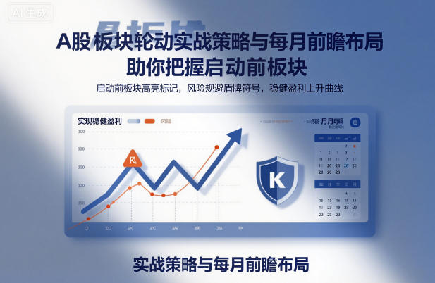 A股板块轮动实战策略与每月前瞻布局,助你把握启动前板块,规避风险,实现稳健盈利-宝藏屋创业网