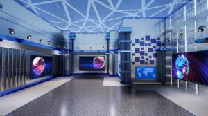 资源网分享：虚拟演播厅绿幕背景素材-宝藏屋创业网