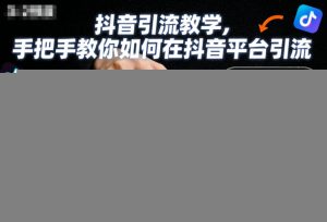 抖音引流教学，手把手教你如何在抖音平台引流-宝藏屋创业网