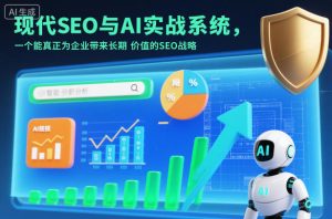 现代SEO与AI实战系统，一个能真正为企业带来长期价值的SEO战略(英语+中文字幕)-宝藏屋创业网