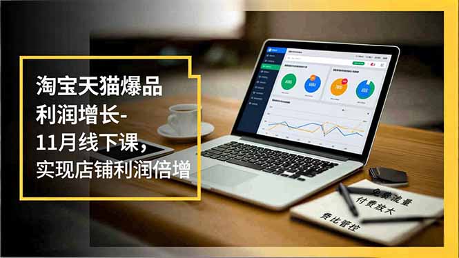 淘宝天猫爆品利润增长-11月线下课,免费流量、付费放大、费比管控,实现店铺利润倍增-宝藏屋创业网