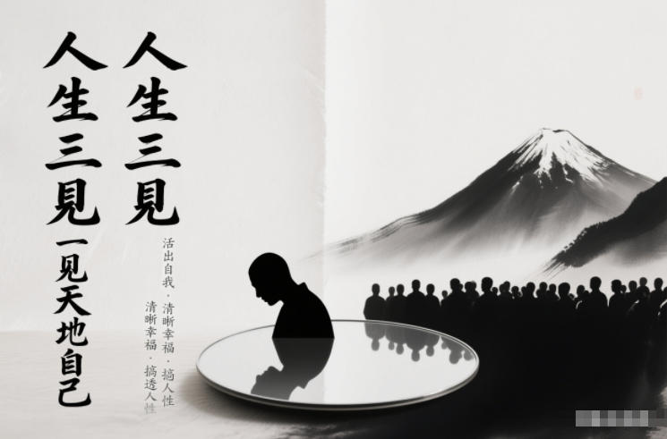 人生三见一见天地见众生见自己，活出自我拥有清晰幸福人生，搞透人性-宝藏屋创业网