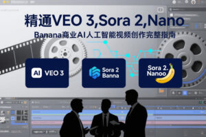 精通VEO 3，Sora 2，Nano Banana商业AI人工智能视频创作完整指南-宝藏屋创业网
