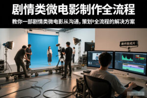 剧情类微电影制作全流程，教你一部剧情类微电影从沟通，策划到拍摄制作全流程的解决方案-宝藏屋创业网