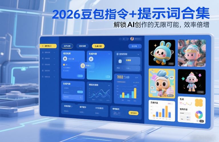 2026豆包指令+提示词合集，解锁AI创作的无限可能，效率倍增-宝藏屋创业网