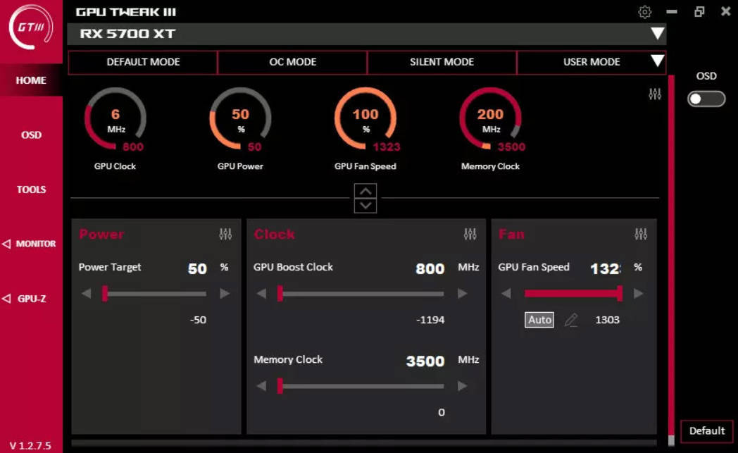 显卡超频GPU Tweak III v2.0.8.5 中文版，多个品牌的显卡都可以-宝藏屋创业网