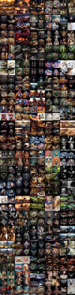 图片[4]-460+专业Midjourney珠宝摄影AI提示词戒指，项链-耳环-手链-宝石等，立即开始创作珠宝艺术-宝藏屋创业网