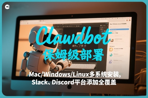 Clawdbot保姆级部署，从入门介绍、Mac/Windows/Linux多系统安装，到Slack、Discord平台添加全覆盖-宝藏屋创业网