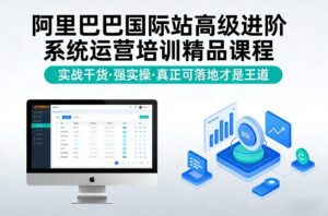 阿里巴巴国际站高级进阶系统运营培训精品课程，实战干货，强实操，真正可落地才是王道-宝藏屋创业网