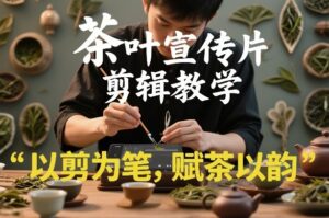 茶叶宣传片剪辑教学,以剪为笔,赋茶以韵,新手也能拍出高级感-宝藏屋创业网