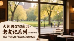 大师级GTG出品-老友记系列AI自适应预设The Friends Preset Collection-宝藏屋创业网