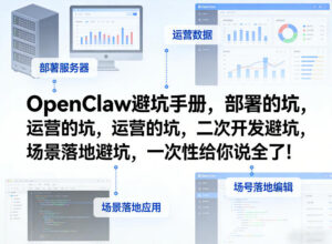 OpenClaw小龙虾避坑手册,部署的坑,运营的坑,二次开发避坑,场景落地避坑,一次性给你说全了!-宝藏屋创业网