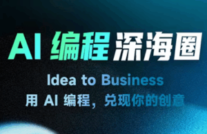 刘小排ai编程第三期-宝藏屋创业网