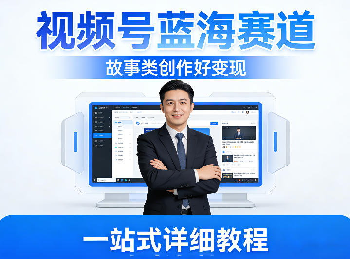 视频号蓝海赛道，故事类创作好变现，一站式详细教程-宝藏屋创业网