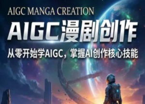 AIGC精品漫剧创作全流程解析，S级漫剧教学，从零开始学AIGC漫剧创作-宝藏屋创业网