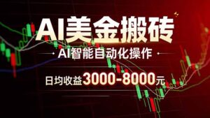 AI美金搬砖项目 | 日入3000-8000元 | 实地可考察 | 主业副业增收首选-宝藏屋创业网