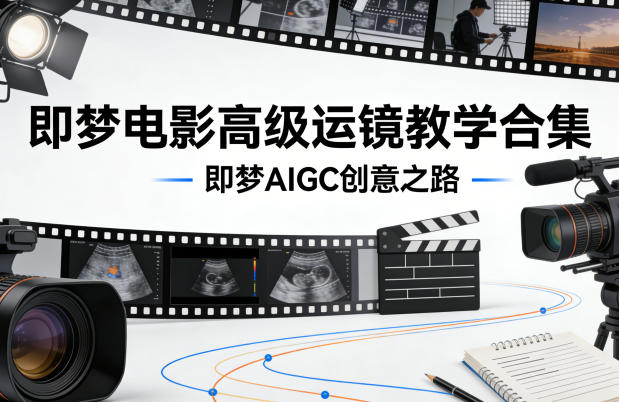 即梦电影高级运镜教学合集，即梦AIGC创意之路-宝藏屋创业网